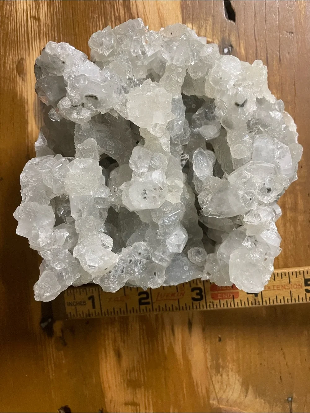 ✨ CLEARANCE ✨ zeolite Apophylite and chalcedony crystal display piece